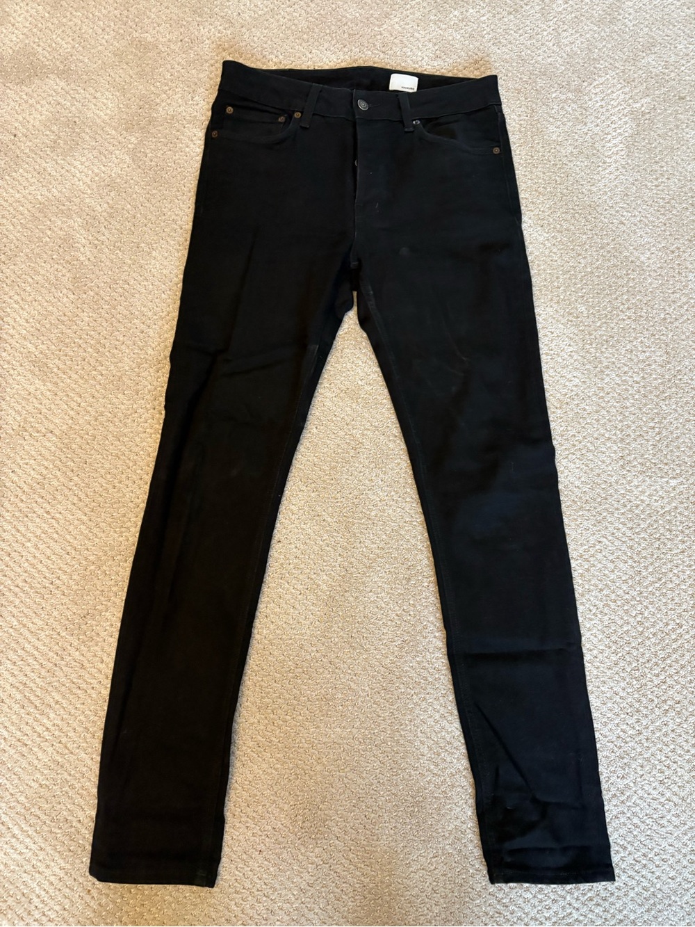 Haiku Slim Men's Jeans in Black